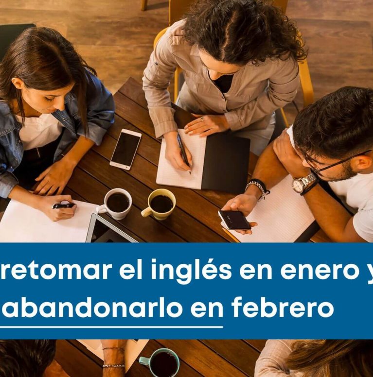 Alumno retomando clases de inglés en enero en IML Granada